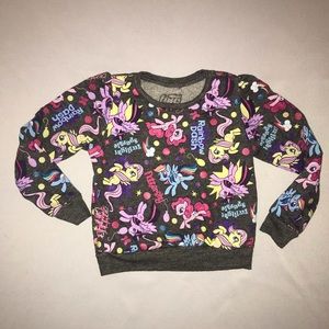 Mini Fine Girls 5 My Little Pony Sweatshirt